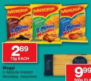 Maggi 2-Minute Instant Noddles Assorted-73g Each