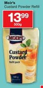  Moir's Custard Powder Refill - 500g
