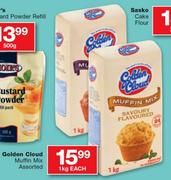  Golden Cloud Muffin Mix Assorted- 1kg Each