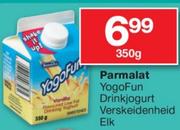 Parmalat Yogofun Drinkjogurt Verskeidenheid-350g