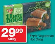 Fry's Vegetarian Hot Dogs-500g