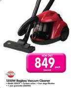 Genesis 1200W Bagless Vacuum Cleaner 80GCP