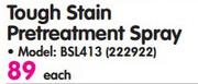 Bissell Tough Stain Pretreatment Spray BSL413