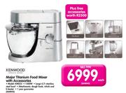 Kenwood Major Titanium Food Mixer With Accessories KM023