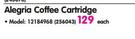 Nestle Alegria Coffee Catridge 12184968(256043)