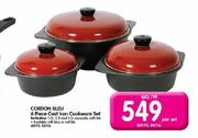 Cordon Bleu Cast Iron Cookware Set-6 Piece Per Set