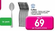 Cutlery-36 Per Pack