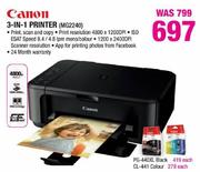 Canon 3-In-1 Printer(MG2240)
