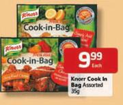 Knorr Cook In Bag Assorted-35gm Each