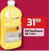 Pnp Sunflower Oil-2Ltr Each