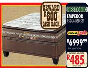 Restonic Emperor Bed Set-152cm