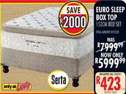 Euro Sleep Box Top Bed Set-152cm