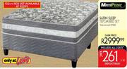 MaxiPedic Satin Sleep Bed Set-137cm