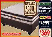 Restonic Ambassador Dream Top Bed Set-137cm