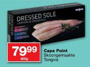 Cape Point Skoongemaakte Tongvis-480g