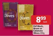 PnP Black, Green Or Calamata Olives-200g Each