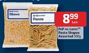 PnP No Name Pasta Shapes Assorted-500g Each