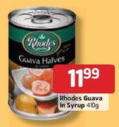 Rhodes Guava In Syrup - 410g