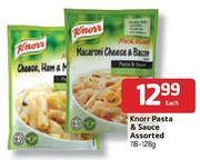 Knorr Pasta & Sauce Assorted-118 - 128g Each
