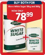Illiovo White Sugar 10kg & 500g 