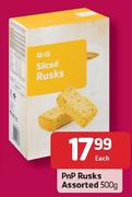PnP Rusks-500gm