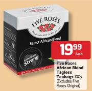 Five Roses African Blend Tagless Teabags-100's Each(Excludes Five Roses Original)