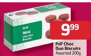 PnP Choc Duo Biscuits-200gm