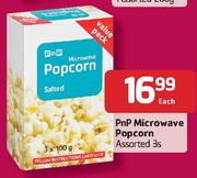 PnP Microwave Popcorn-3's Each