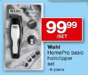 Wahl HomePro Basic Hairclipper Set-6 Pice Per Set