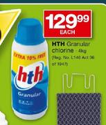 HTH Granular Chlorine-4Kg Each