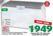 Defy Vrieskas-195Ltr(DMF450)