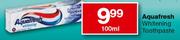 Aquafresh Whitening Toothpaste-100ml