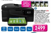 HP Premium Officejet(6700 Premium) Plus 4 Additional Inks-Each