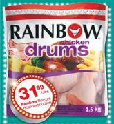 Rainbow Bevrore Hoenderboudjies-1.5kg 