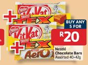 Nestle Chocolate Bars-5 x 40-42gm