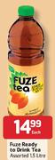 Fuze Ready To Drink Tea-1.5Ltr