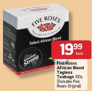 Five Roses African Blend Tagless Teabags-100's(Excludes Five Roses Original)