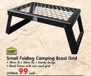Campmaster Small Folding Camping Braai Grid-Each