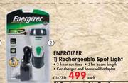 Energiser Rechargeable Spot Light-Each