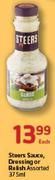Stears Sauce, Dressing Or Relish-375Ml Each