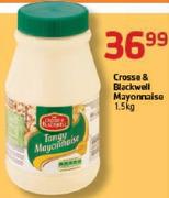 Cross & Blackwell Mayonnaise-1.5Kg