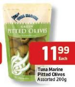 Tuna Marine Pitted Olives-200Gm