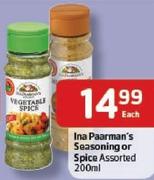 Ina Paarman's Seasoning Or Spice-200Ml