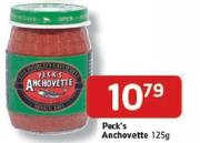 Peck's Anchovette-125g
