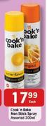 Cook'n Bake Non Stick Spray Assorted-300ml Each