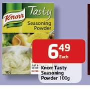 Knorr Tasty Seasoning Powder-100g Each