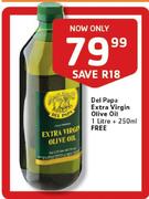 Del Papa Extra Virgin Olive Oil-1L + 250ml Free