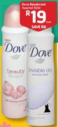 Dove Deodorant Assorted 150ml- Each