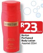 Revlon Perfumed Body Lotion Assorted 250ml- Each