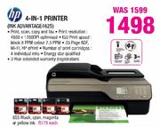 HP 4-In-1 Printer(INK ADVANTAGE 4625)